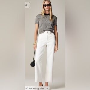 J. Crew Women's Slim Wide High Rise Jeans - NWT